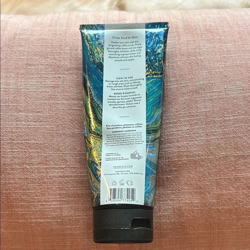 Cela Black Gold Body Scrub | 6.7 oz | New